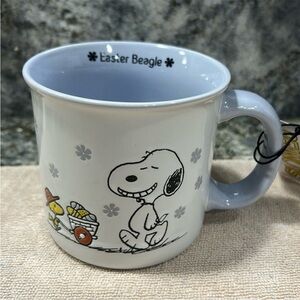 NWT Peanuts “Easter Beagle” Snoopy Mug – Woodstock Easter Basket